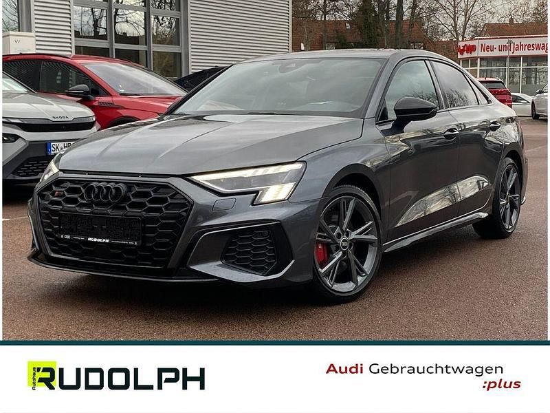 Grau Gebraucht 2021 Audi S3 Sport Limousine | 35.930 € (Fairer Preis) - Bild 1/4
