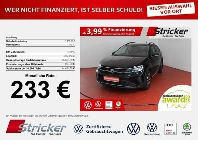Schwarz Gebraucht 2024 VW Taigo Move SUV | 21.889 € (Fairer Preis) - Bild 1/4