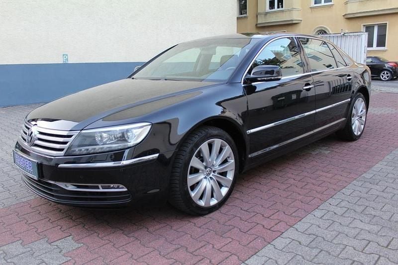 Schwarz Gebraucht 2013 VW Phaeton Limousine | 10.490 € (Guter Preis) - Bild 1/4