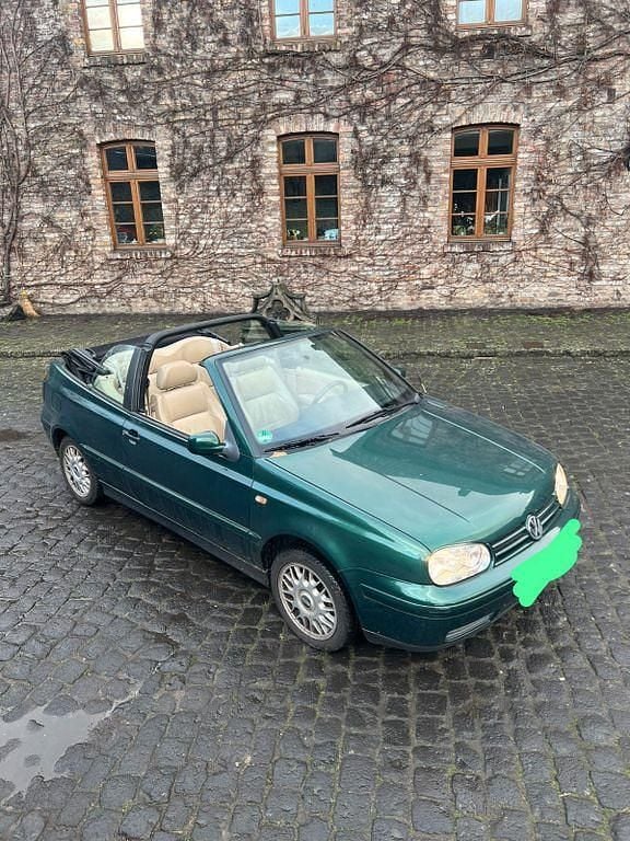 Gebraucht VW Golf Cabriolet 101 PS (74 kW) 1998 Grün Cabrio