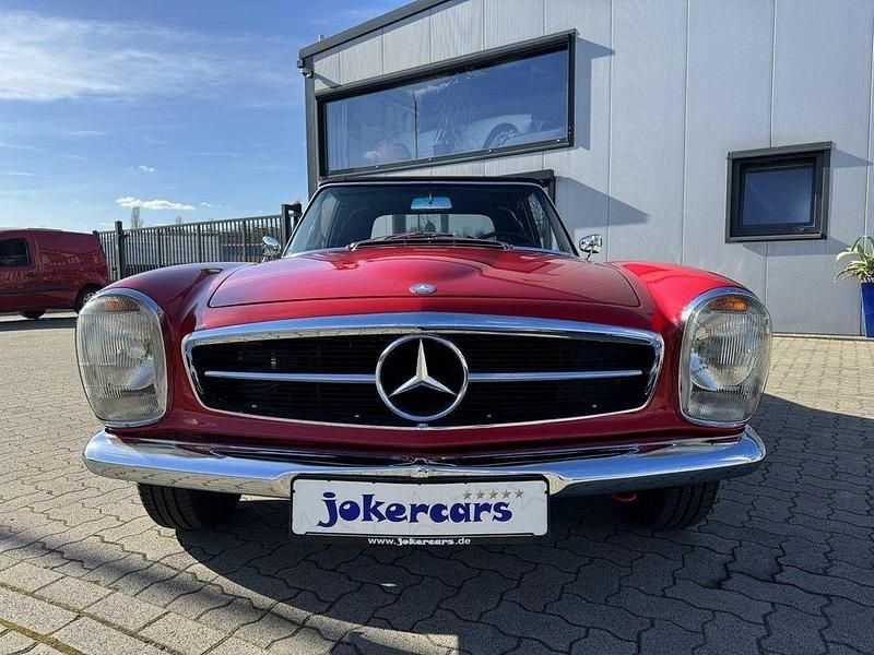 Gebraucht Mercedes 230 150 PS (110 kW) 1965 Signalrot Cabrio