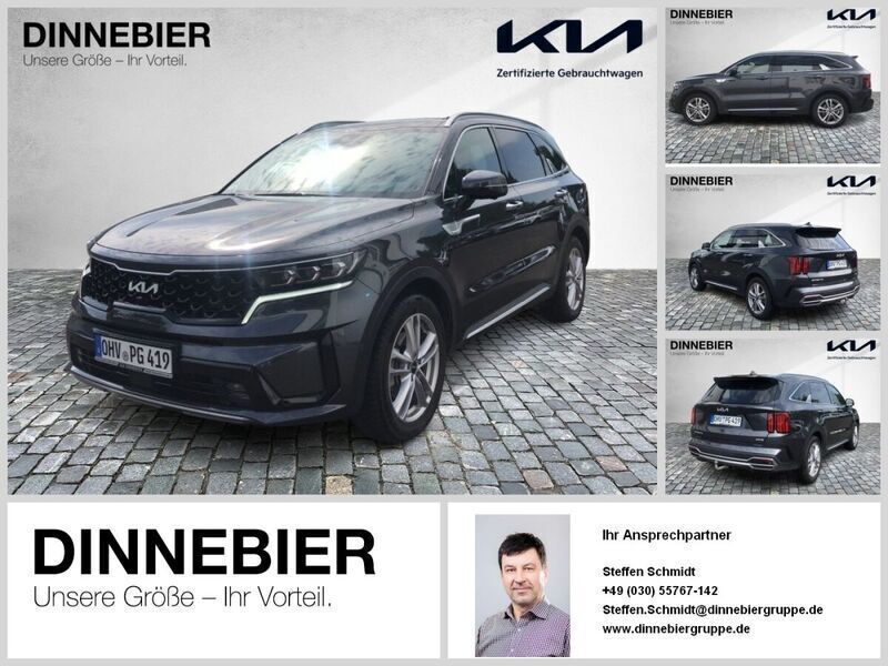 Graphite metallic Gebraucht 2023 Kia Sorento 3 SUV | 49.989 € (Teuer) - Bild 1/4