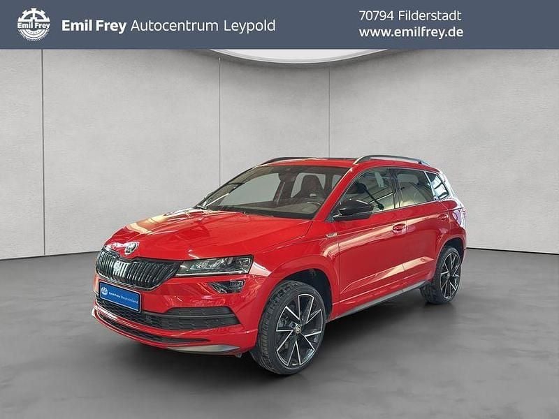 Velvetrot premium metallic Gebraucht 2020 Skoda Karoq SportLine SUV | 23.590 € (Fairer Preis) - Bild 1/4