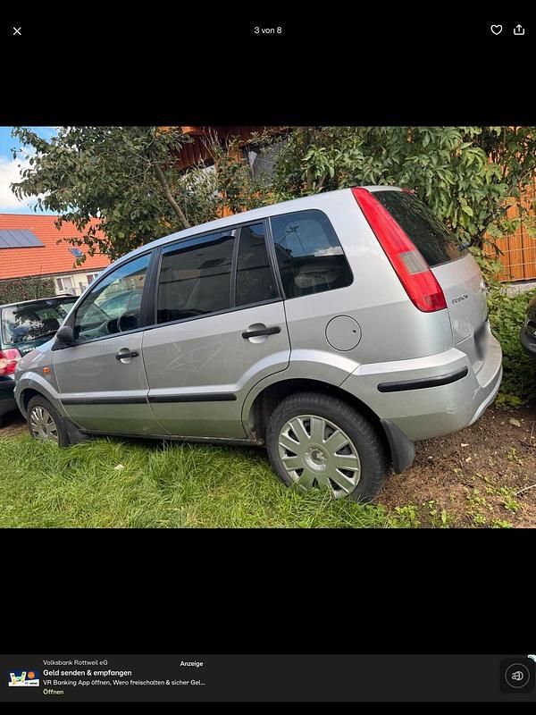 Gebraucht Ford Fusion 90 PS (66 kW) 2005 Silber Kleinwagen
