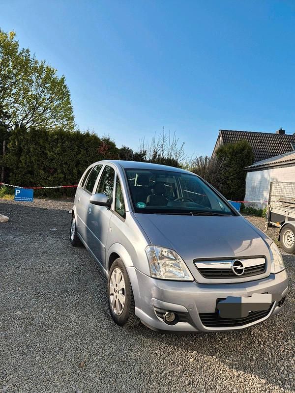Silber Gebraucht 2008 Opel Meriva Van / Kleinbus | 1.200 € (Fairer Preis) - Bild 1/4