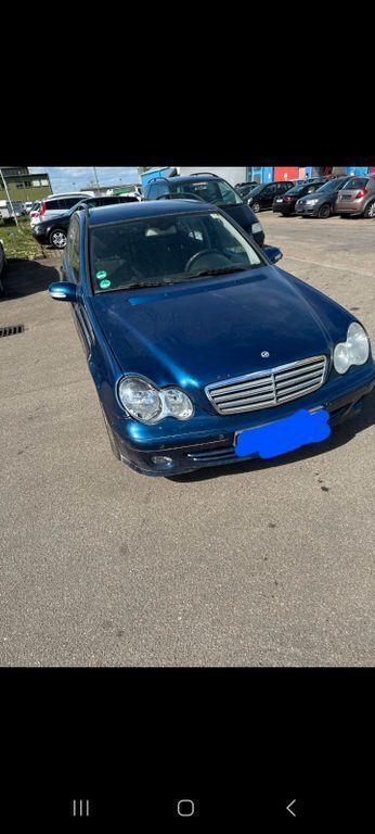 Blau Gebraucht 2007 Mercedes C230 Kombi | 2.000 € (Superpreis) - Bild 1/4