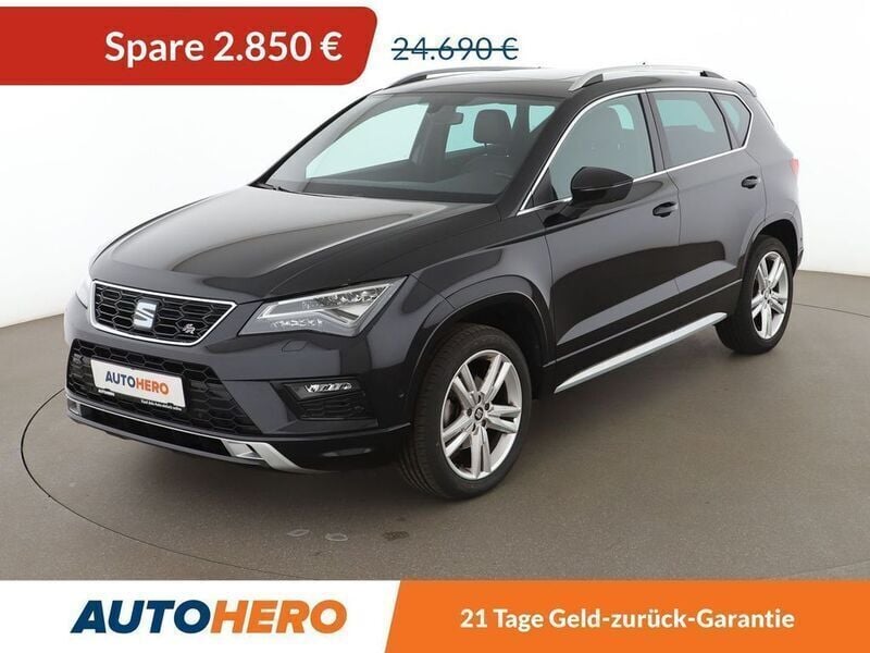 Schwarz Gebraucht 2019 Seat Ateca FR SUV | 21.840 € (Guter Preis) - Bild 1/3