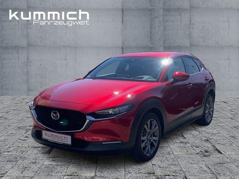 Soul red crystal met (rot) Gebraucht 2022 Mazda CX-30 SUV | 27.470 € (Fairer Preis) - Bild 1/4