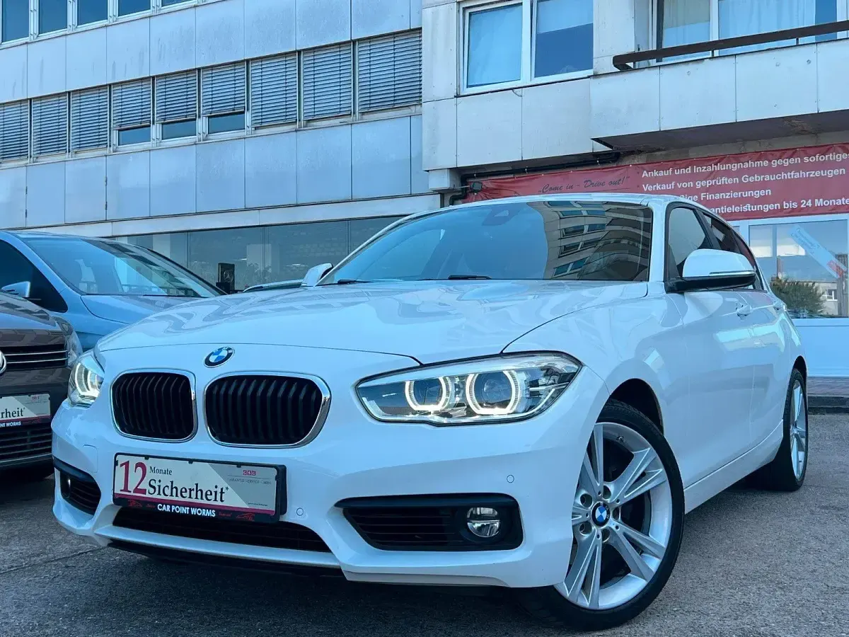 Gebraucht BMW 120 Advantage 184 PS (135 kW) 2018 Weiß Kleinwagen