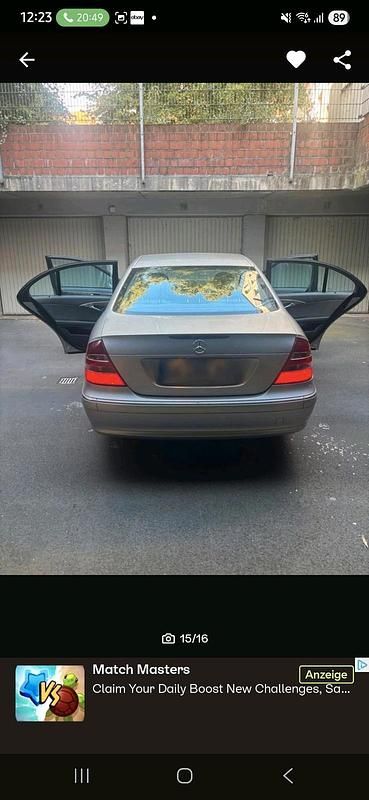 Gebraucht Mercedes E240 Avantgarde 177 PS (130 kW) 2005 Grau Limousine