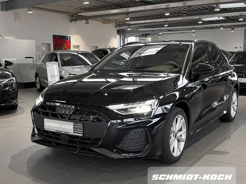 Mythosschwarz (schwarz) Gebraucht 2026 Audi A3 S-Line | 35.995 € (Superpreis) - Bild 1/4