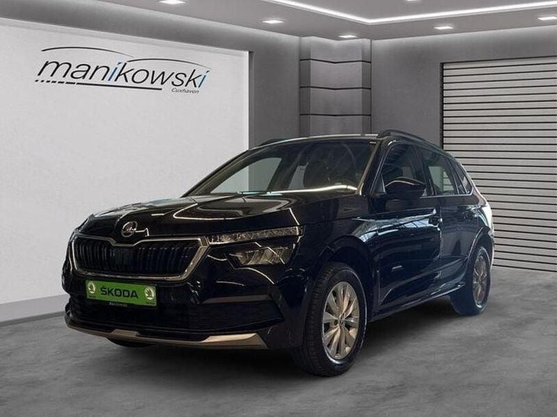 Schwarz Gebraucht 2021 Skoda Kamiq Ambition SUV | 17.910 € (Guter Preis) - Bild 1/4