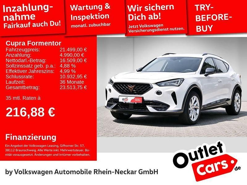 Weiss Gebraucht 2023 Cupra Formentor SUV | 21.499 € (Guter Preis) - Bild 1/3