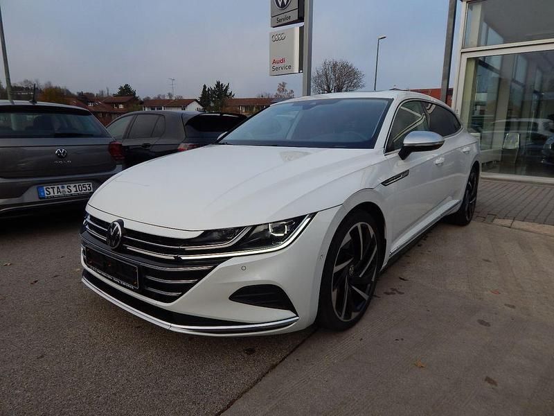 Weiß Gebraucht 2021 VW Arteon Elegance Limousine | 28.590 € (Guter Preis) - Bild 1/4