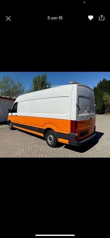 Usata VW Crafter 140 CV (102 kW) 2018 Bianco Furgone