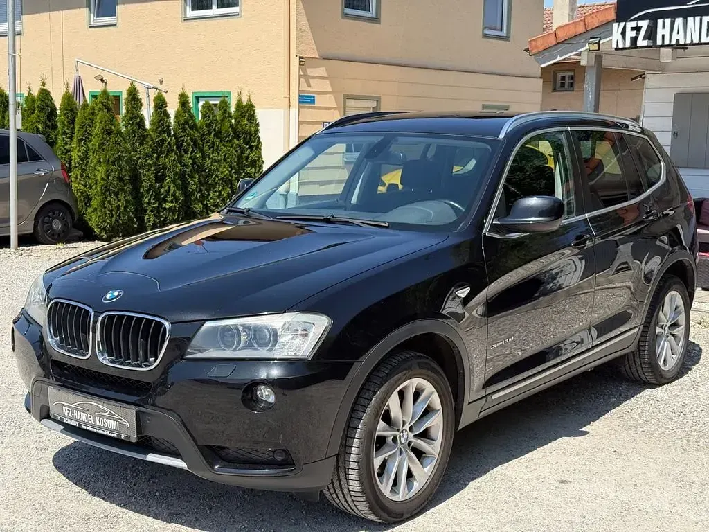 Usata BMW X3 Sport Line 184 CV (135 kW) 2011 Nero SUV