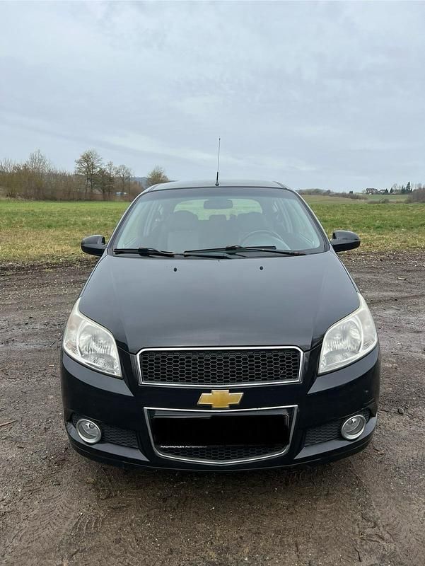 Gebraucht Chevrolet Aveo 2009 Schwarz Kleinwagen