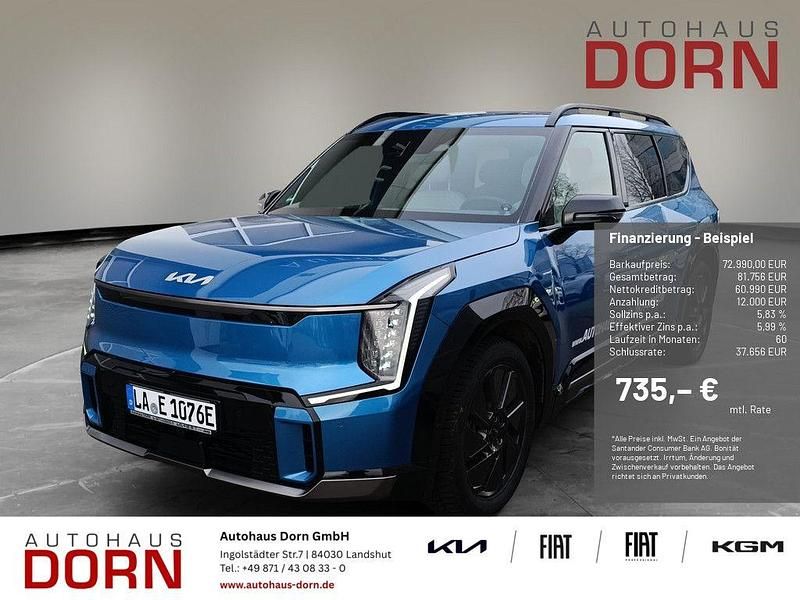 Gebraucht Kia EV9 GT-Line 283 kW (385 PS) 2025 Blau SUV