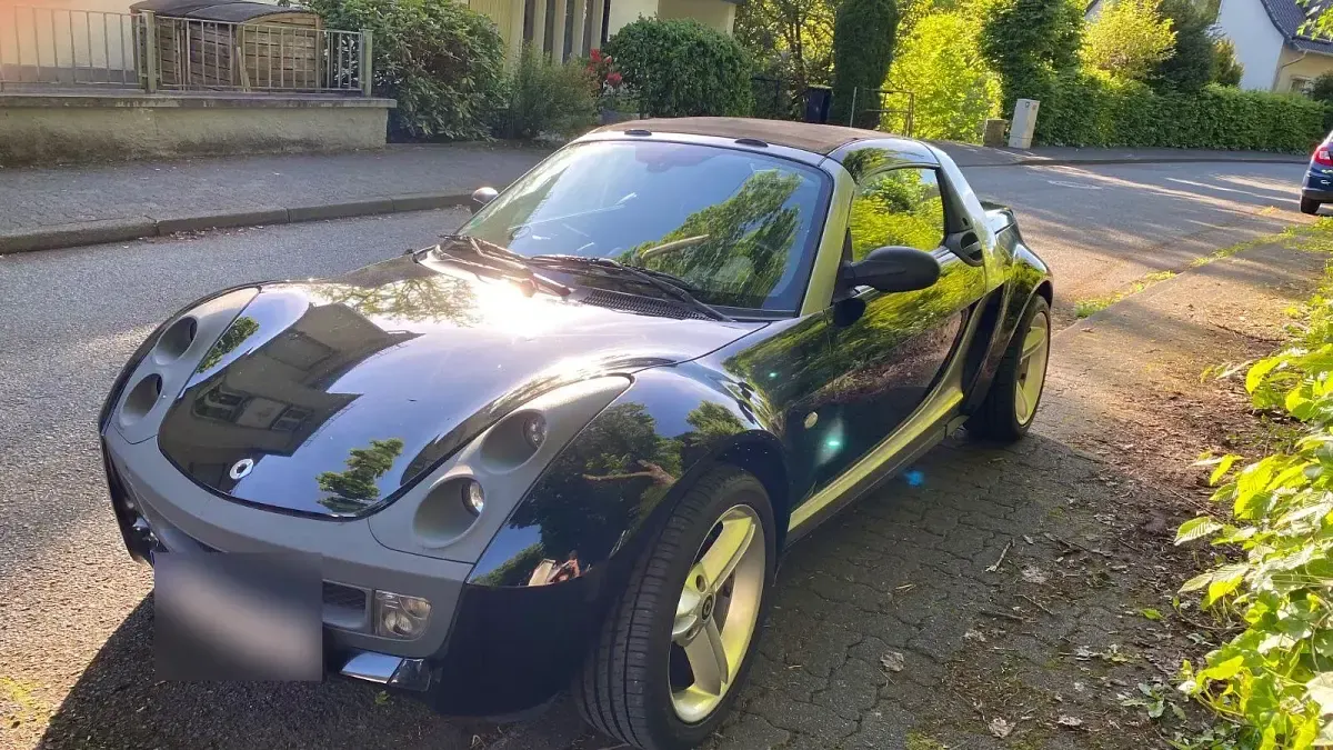 Gebraucht Smart Roadster 82 PS (60 kW) 2005 Schwarz Cabrio