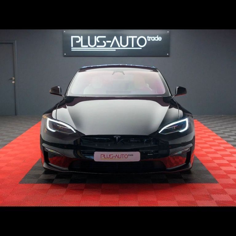 Schwarz Gebraucht 2022 Tesla Model S Plaid Limousine | 80.500 € (Fairer Preis) - Bild 1/4