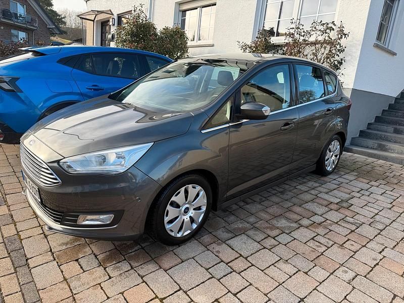 Gebraucht Ford C-MAX Titanium 125 PS (91 kW) 2016 Grau Van / Kleinbus