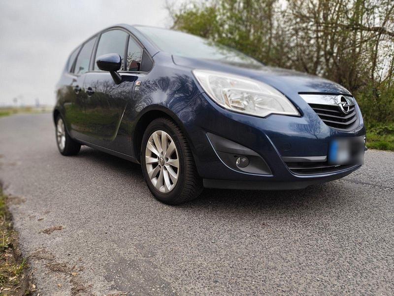 Gebraucht Opel Meriva S 101 PS (74 kW) 2012 Blau Van / Kleinbus