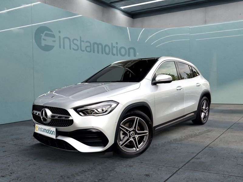 Silber Gebraucht 2021 Mercedes GLA250 AMG SUV | 43.700 € (Teuer) - Bild 1/4