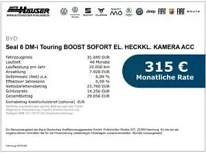 Neu BYD Seal Boost 184 PS (135 kW) 2026 Weiss Kombi