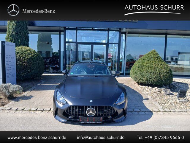 Lack obsidianschwarz (metallic) Gebraucht 2024 Mercedes AMG GT 63 Premium Coupé | 198.730 € - Bild 1/4