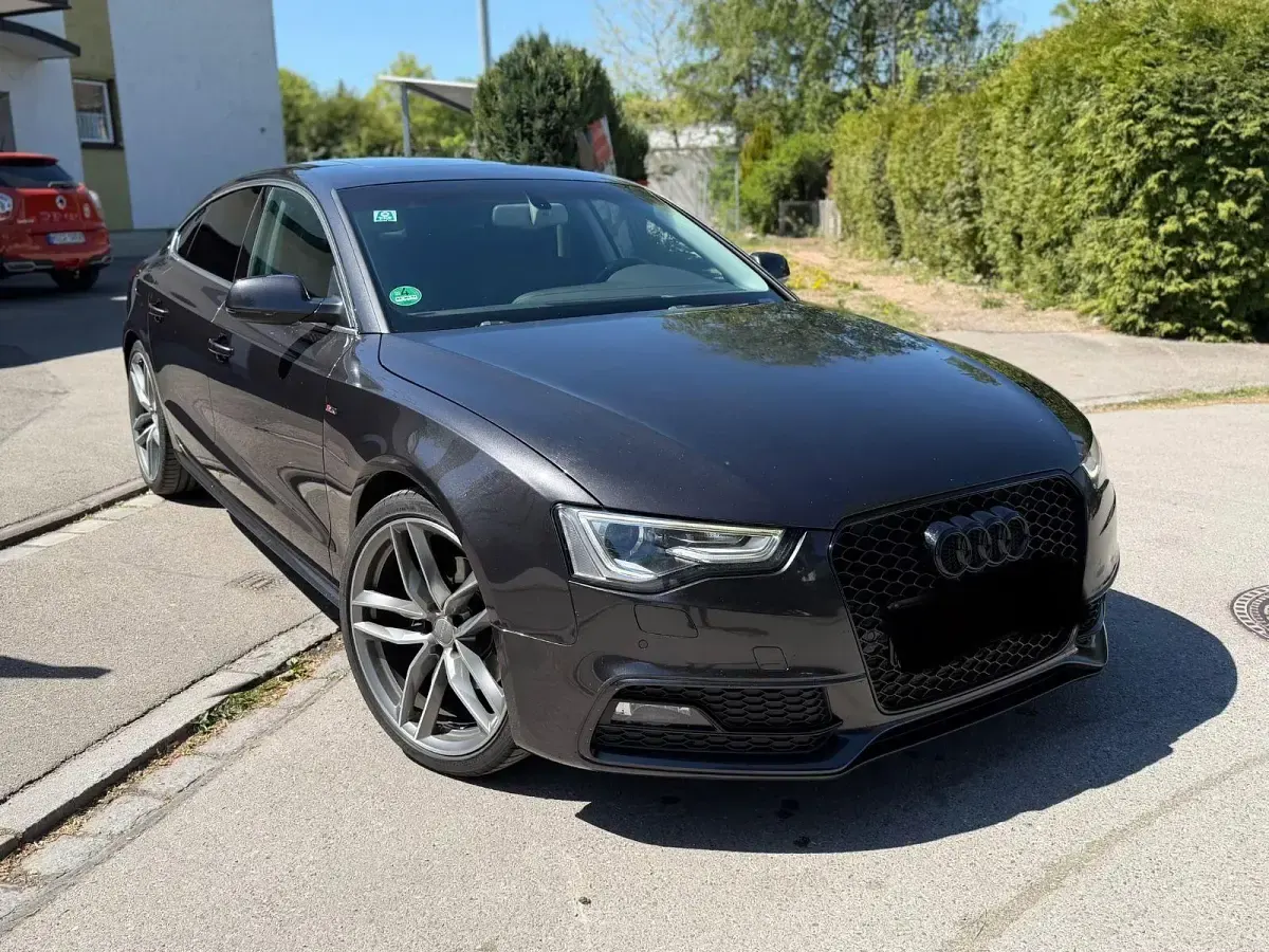 Gebraucht Audi A5 Sportback S-line plus 218 PS (160 kW) 2015 Grau Kleinwagen