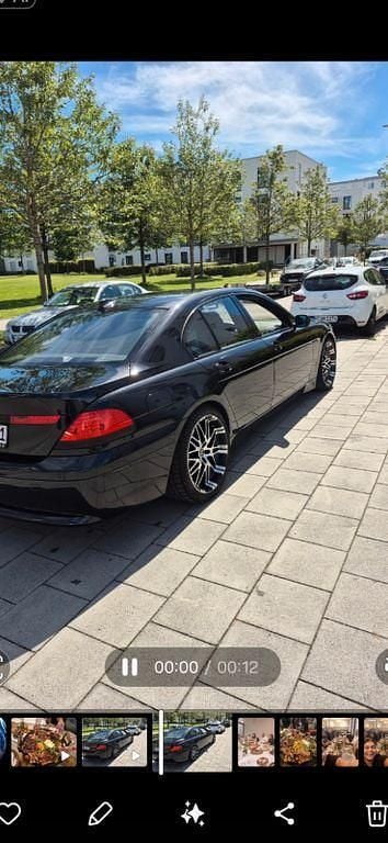 Gebraucht BMW 745L 333 PS (244 kW) 2004 Schwarz Limousine