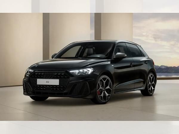 Schwarz (mythosschwarz metallic) Neu 2025 Audi A1 Sportback S-Line Kleinwagen | 33.105 € (Superpreis) - Bild 1/4