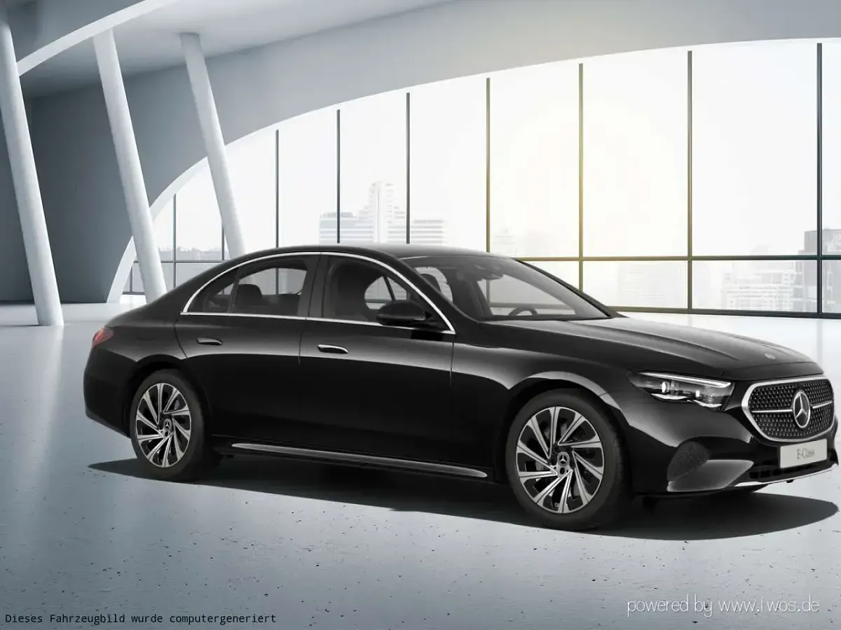 Gebraucht Mercedes E300 Advanced 313 PS (230 kW) 2024 Obsidianschwarz metallic Limousine