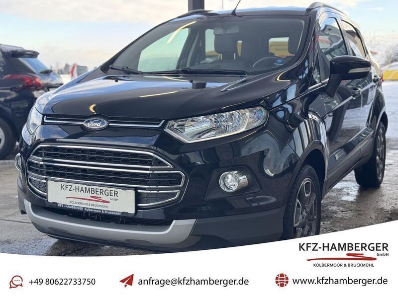 Schwarz Gebraucht 2017 Ford Ecosport Titanium SUV | 10.990 € (Fairer Preis) - Bild 1/4
