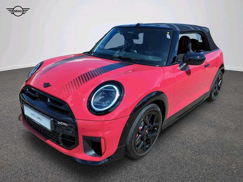 Rot Gebraucht 2024 Mini John Cooper Works Cabriolet Cabrio | 46.604 € - Bild 1/4