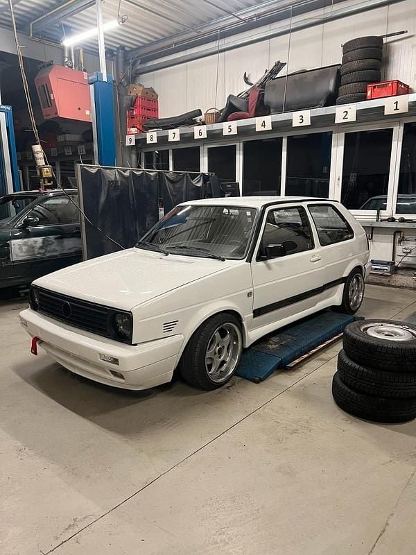 Gebraucht VW Golf II 69 PS (50 kW) 1991 Weiß Kleinwagen