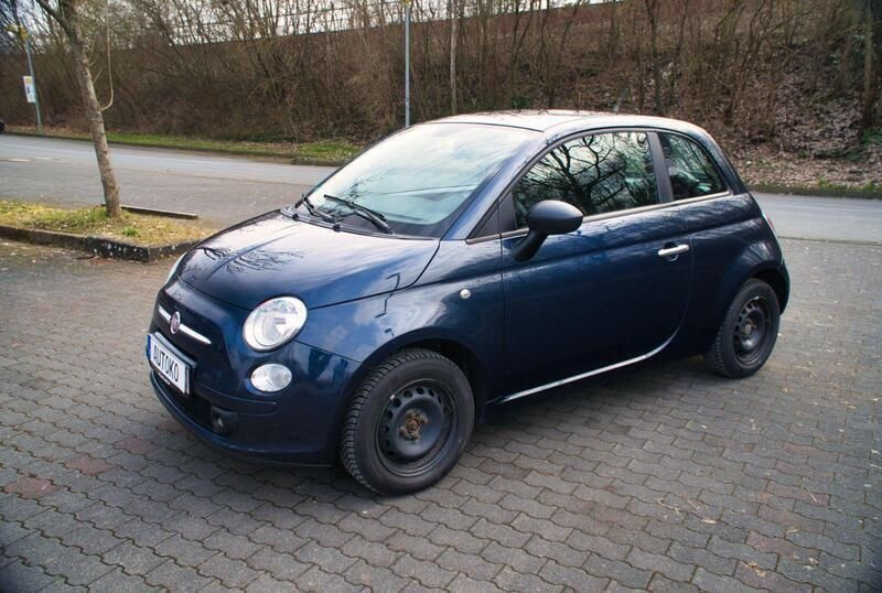 Blau Gebraucht 2008 Fiat 500 Pop Kleinwagen | 4.900 € (Teuer) - Bild 1/4
