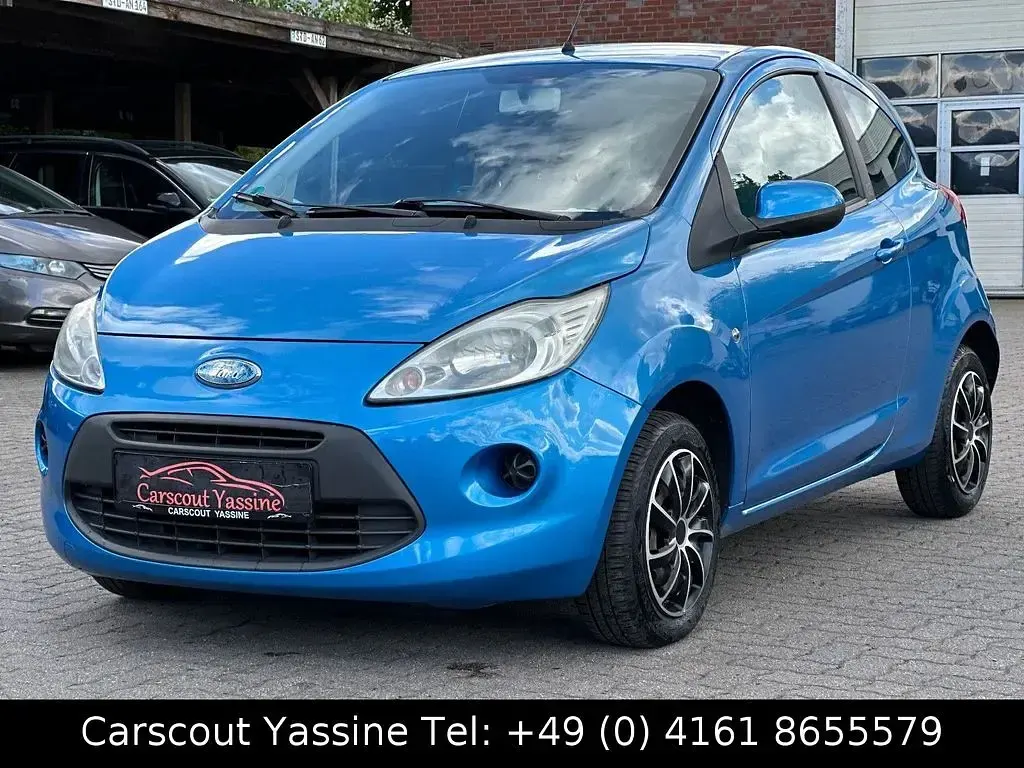Gebraucht Ford Ka Trend 69 PS (50 kW) 2008 Blau Kleinwagen