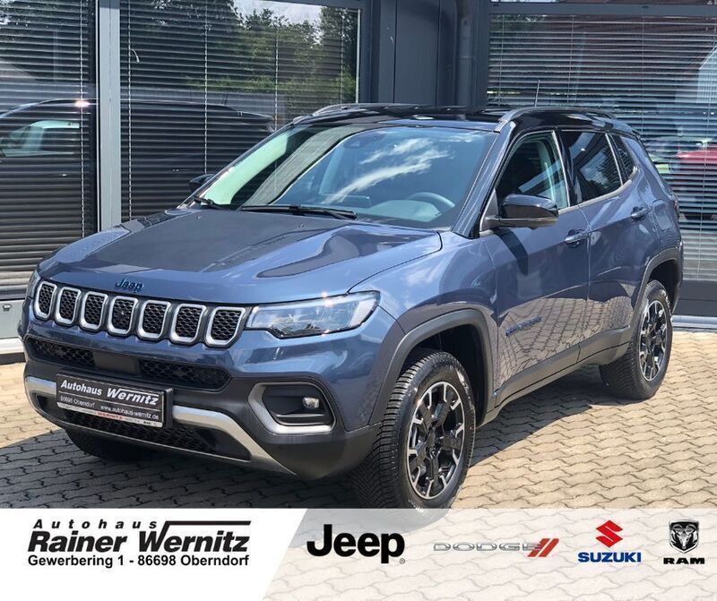 Gebraucht Jeep Compass Trailhawk 241 PS (177 kW) 2023 Blue shade/dach schwarz SUV