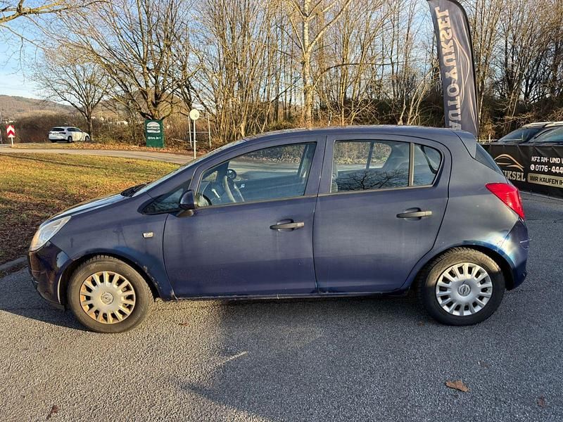 Gebraucht Opel Corsa Selection 80 PS (58 kW) 2009 Blau Kleinwagen