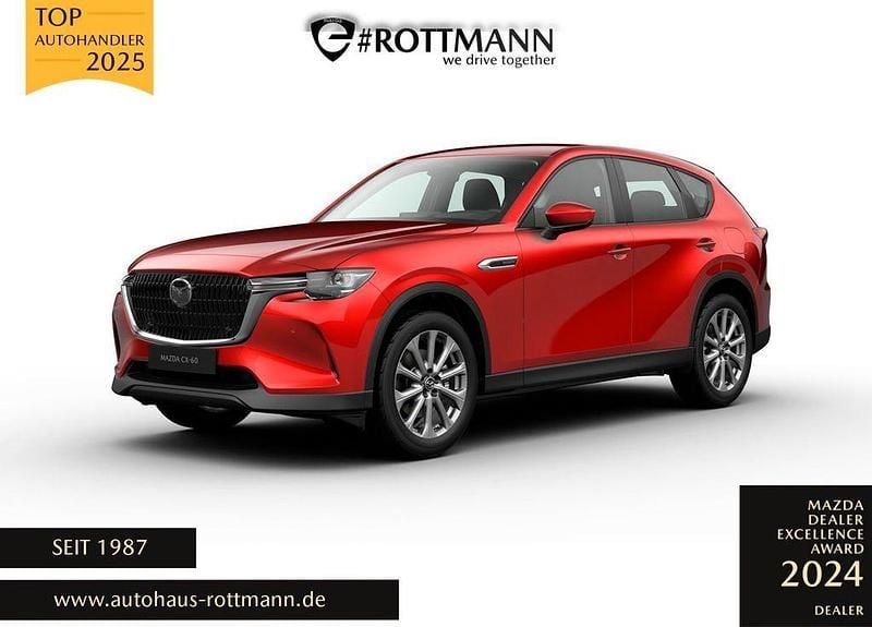 Neu Mazda CX-60 Exclusive-Line 192 PS (141 kW) 2025 Rot SUV