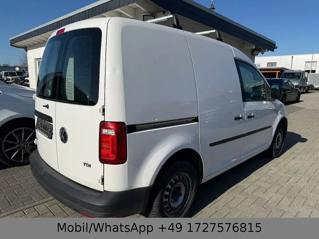 Gebraucht VW Caddy 75 PS (55 kW) 2015 Weiß Van / Kleinbus