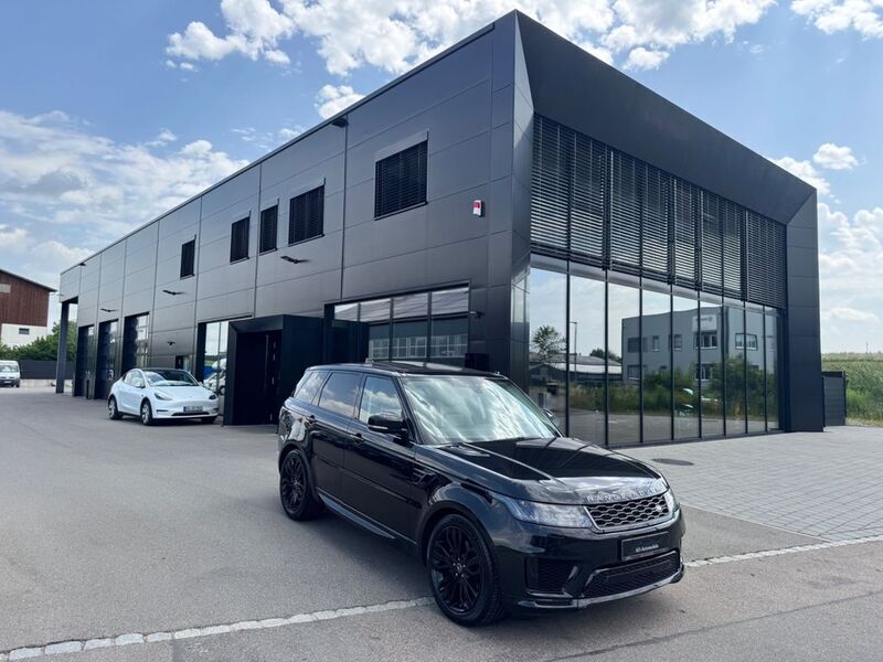 Schwarz Gebraucht 2019 Land Rover Range Rover Sport HSE SUV | 32.400 € (Superpreis) - Bild 1/4