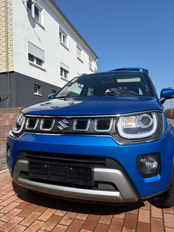 Blau Gebraucht 2021 Suzuki Ignis Comfort+ Kleinwagen | 14.800 € - Bild 1/4