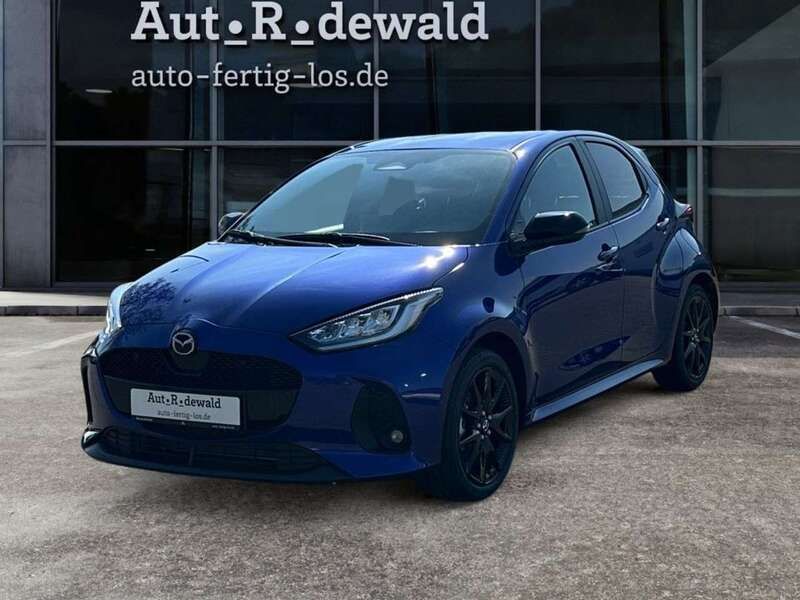 Glas blue Neu 2025 Mazda 2 Homura-Line Kleinwagen | 26.890 € (Fairer Preis) - Bild 1/4