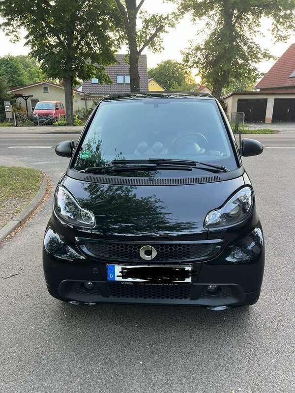Schwarz Gebraucht 2007 Smart ForTwo Cabrio Passion Cabrio | 10.500 € - Bild 1/4