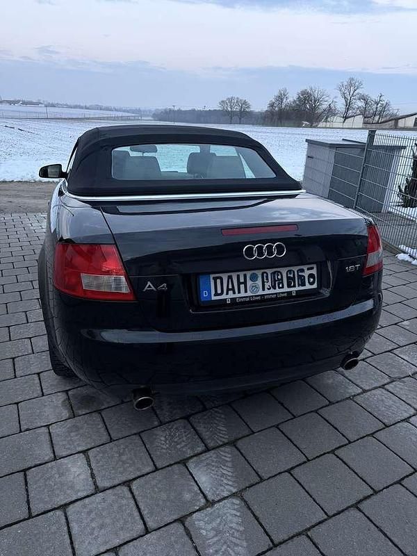 Gebraucht Audi A4 Cabriolet 163 PS (119 kW) 2005 Schwarz Cabrio