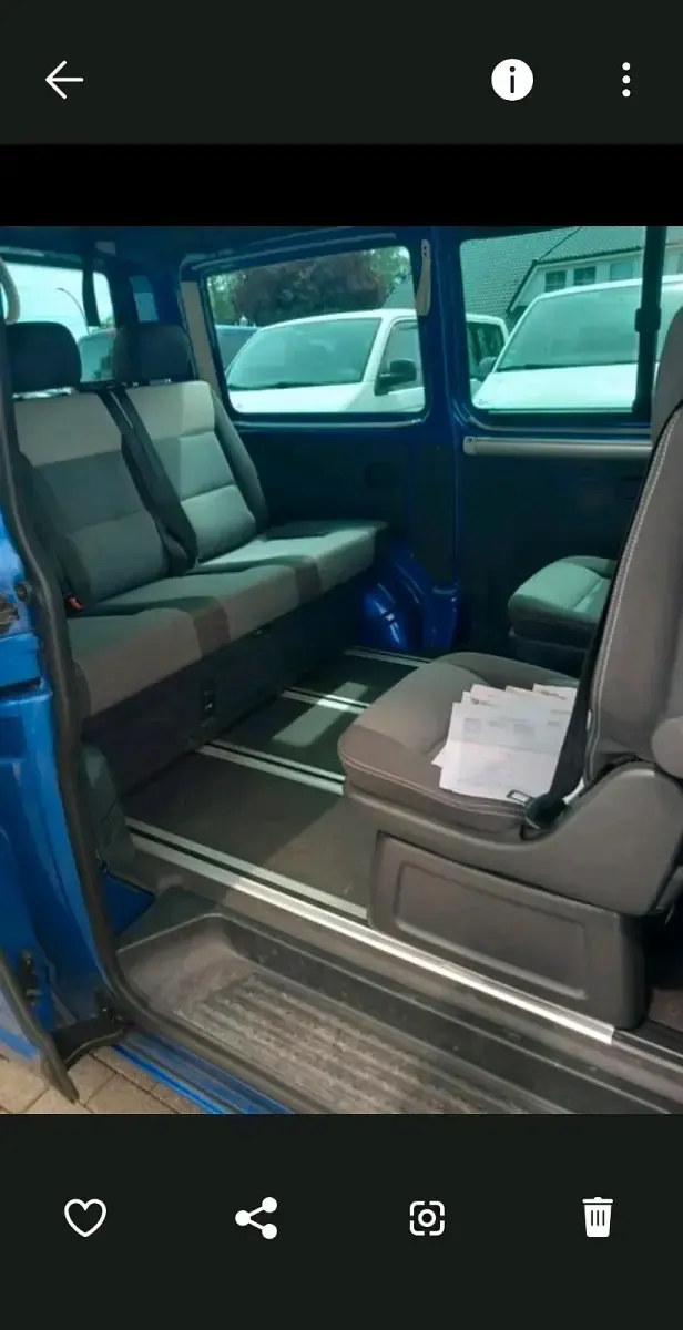 Gebraucht VW T5 131 PS (96 kW) 2008 Blau Van