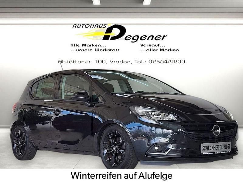 Gebraucht Opel Corsa 101 PS (74 kW) 2016 Schwarz Kleinwagen