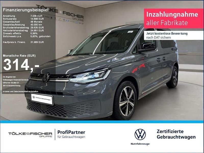 Grau Gebraucht 2024 VW Caddy Life Van / Kleinbus | 31.989 € (Superpreis) - Bild 1/4